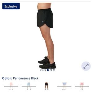 ASICS split shorts